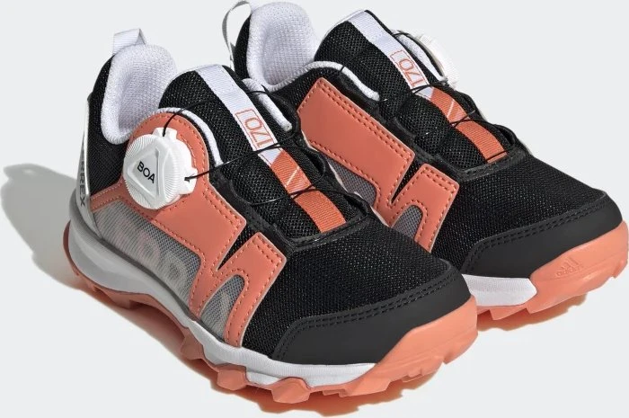 adidas Terrex Agravic BOA core black/crystal white/impact orange (Junior)