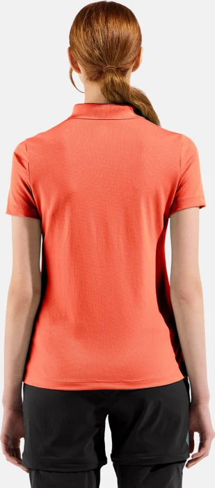 Odlo F-Dry Poloshirt kurzarm living coral (Damen)
