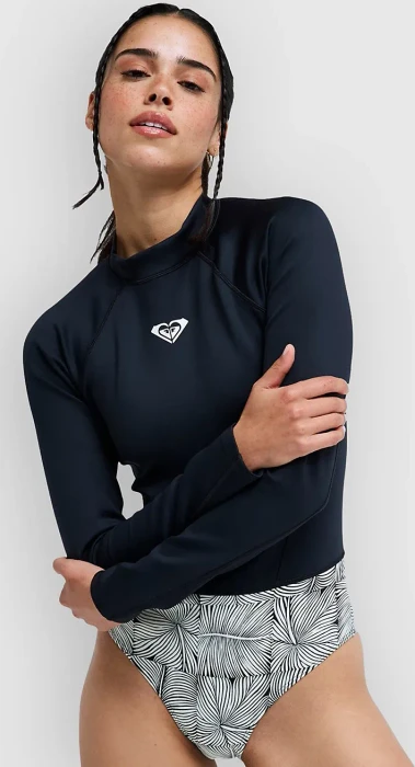 Roxy Pro Surf Badeanzug anthracite/polkabiscus (Damen)