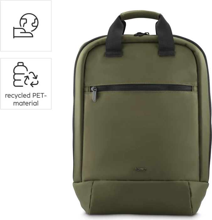 Hama Ultra Lightweight Laptop-Rucksack 16.2" oliv