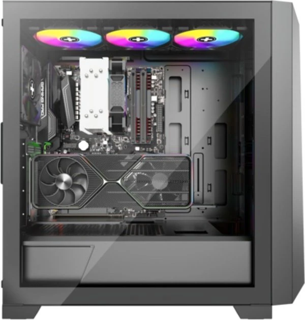 Xilence Riser Card, inkl. PCI-Slot Blende für Xilence, gewinkelt, PCIe 4.0, schwarz