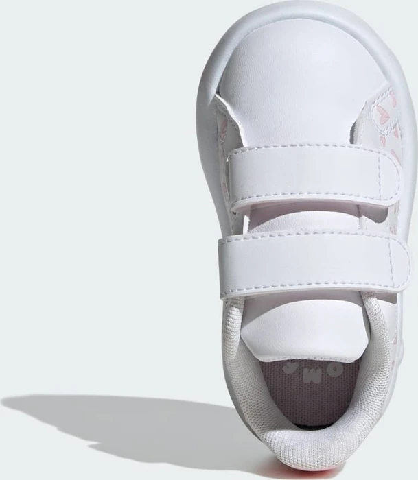 adidas Advantage cloud white/clear pink/better scarlet (Junior)