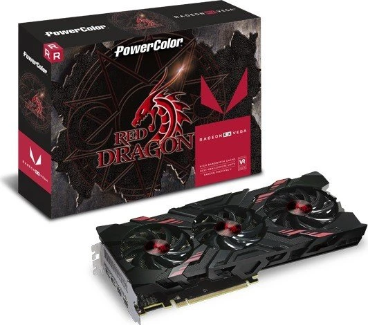 PowerColor Red Dragon Radeon RX Vega 56, 8GB HBM2, 2x HDMI, 2x DP