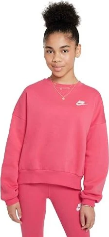 Nike Sportswear Club Fleece Sweatshirt aster pink/white (Junior)