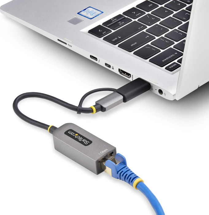 StarTech USB auf Gigabit LAN-Adapter, RJ-45, USB-C 3.0/USB-A 3.0 [Stecker]