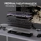 Keychron K10 HE Wireless, schwarz, LEDs RGB, Gateron 2.0 Magnetic Nebula, USB/Bluetooth, DE Vorschaubild