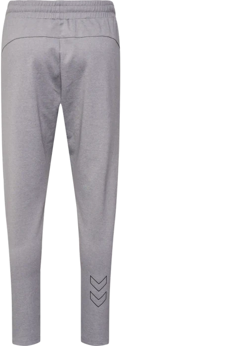 hummel MT Interval Tapered Trainingshose lang grey melange (Herren)