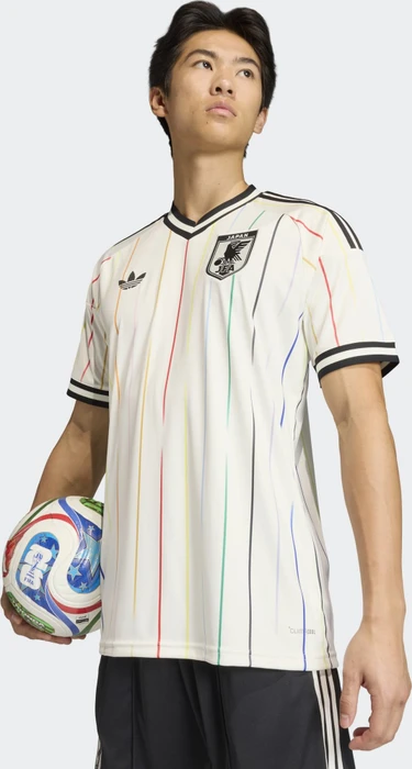 adidas FIFA WM 2026 Japan Auswärtstrikot kurzarm off white/black (Herren)