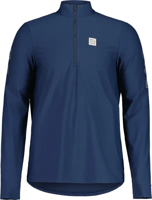 Maloja Goldammerm. Trikot langarm midnight (Herren)