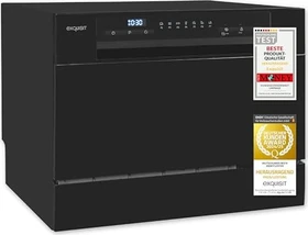 Exquisit GSP5206-030D Tisch-Geschirrspüler schwarz