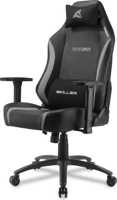 Sharkoon Skiller SGS20 PU Gamingstuhl, schwarz/grau