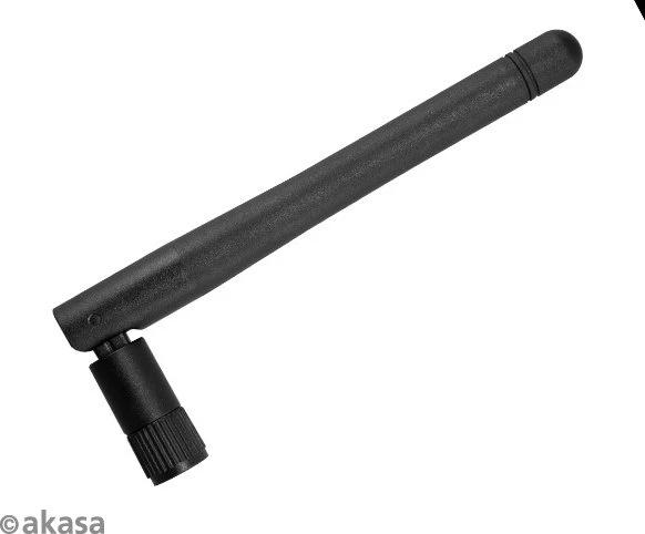 Akasa WLAN Tri-Band, 2er-Pack Antenne, 5GHz/2.4GHz, 2dBi, RP-SMA, omnidirektional