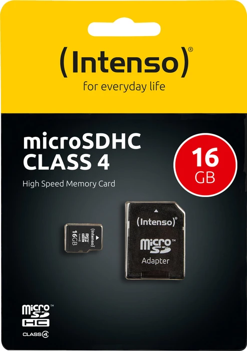Intenso R21/W5 16GB Kit, Class 4