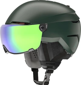 Atomic Savor Visor Stereo Helm grün (Modell 2019/2020)