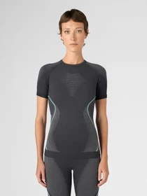 UYN Evolutyon Funktionsshirt kurzarm charcoal/anthracite/aqua (Damen)