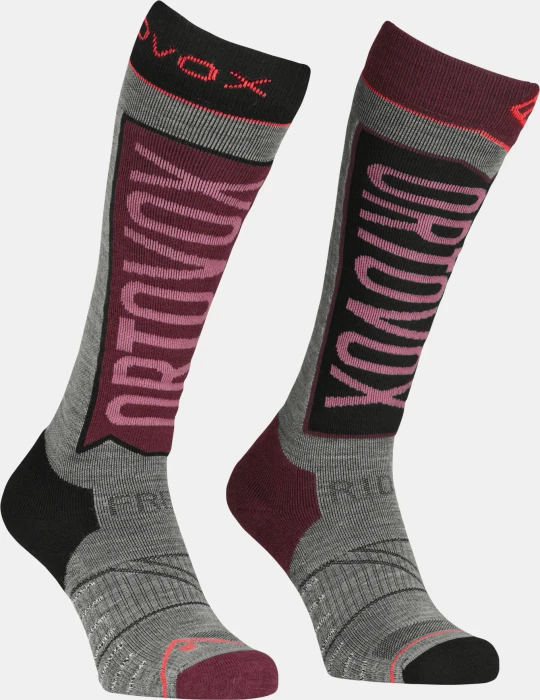 Ortovox Freeride Long Socken mountain rose (Damen)