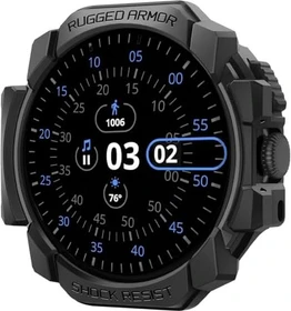 Spigen Rugged Armor Pro für Google Pixel Watch 3 (45mm) Matte Black