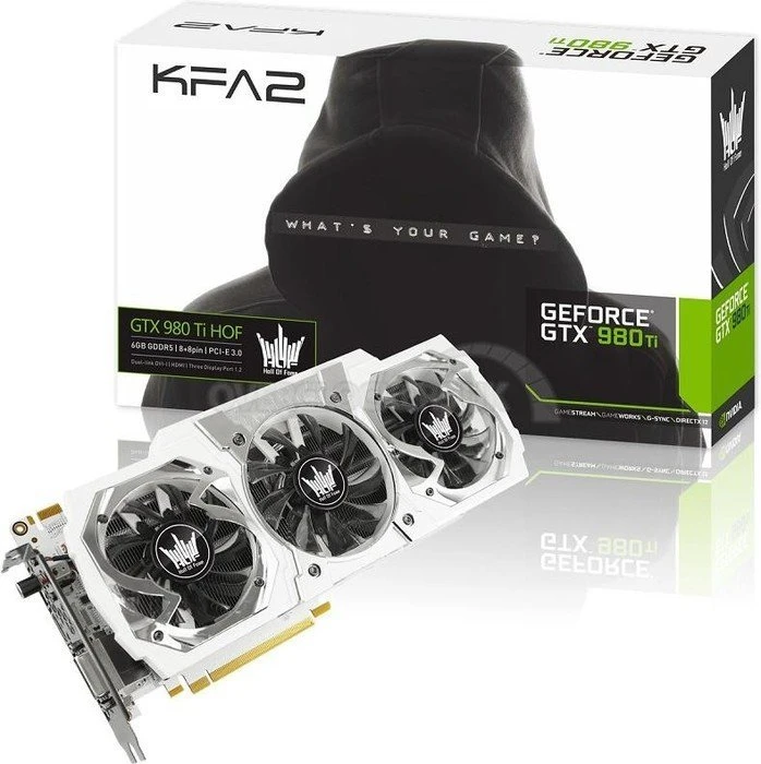 KFA2 GeForce GTX 980 Ti Hall Of Fame LN2, 6GB GDDR5, DVI, HDMI, 3x DP