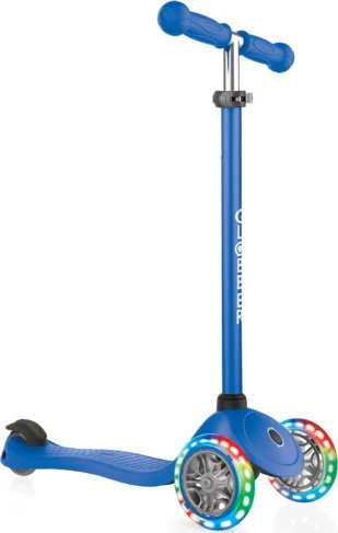 Globber Primo Lights Kickboard navy blue
