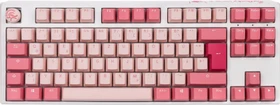 Ducky One 3, Gossamer Pink, TKL, MX ERGO CLEAR, USB, DE