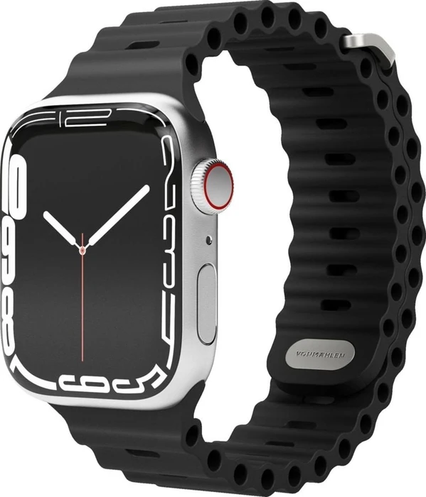 Vonmählen Wave Band 2 für Apple Watch 49mm/46mm/45mm/44mm schwarz