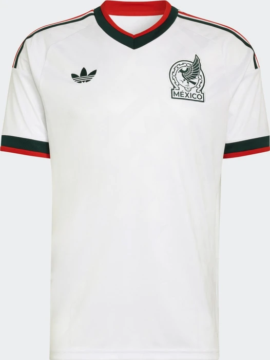 adidas FIFA WM 2026 Mexiko Auswärtstrikot kurzarm weiß (Herren)