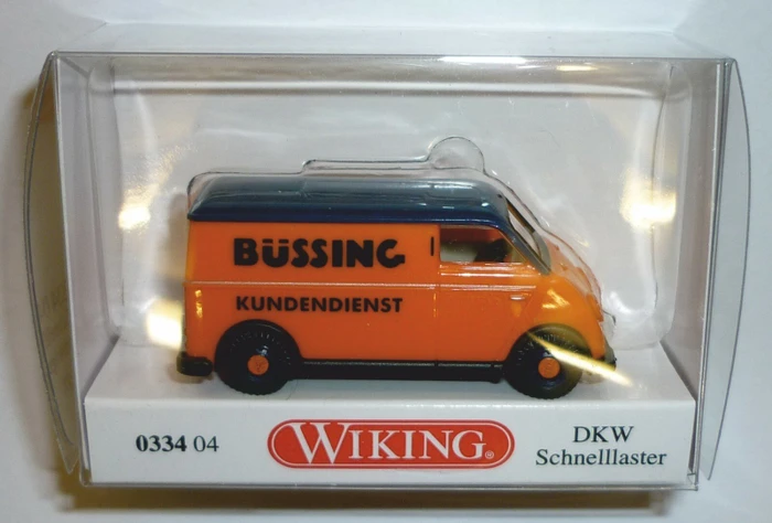 Wiking DKW Schnelllaster Kastenwagen Büssing Kundendienst