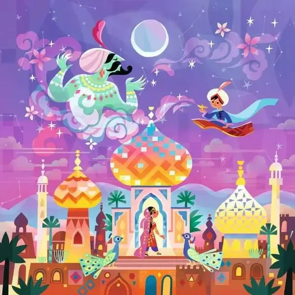 Ravensburger Puzzle Aladdin und die Wunderlampe