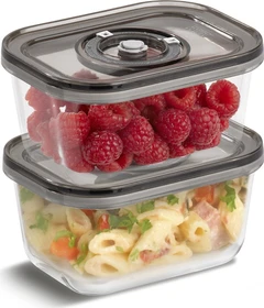 Caso VacuBoxx Eco Duo S Vakuumbehälter-Set, 2-tlg.