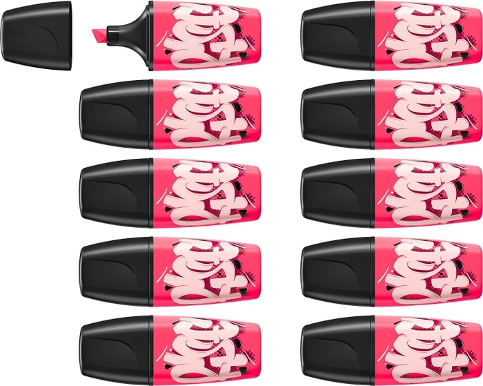 STABILO Boss Mini Snooze One pink, 10er-Pack