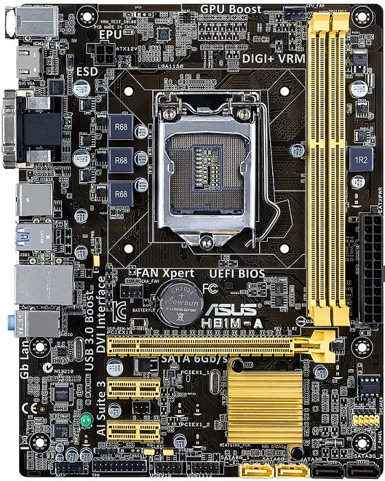 ASUS H81M-A (Intel 1150)