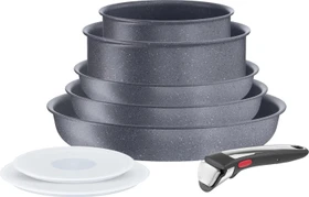 Tefal L7669802 Ingenio Natural On Kochgeschirr-Set, 8-tlg.