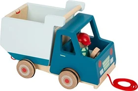Legler Small Foot Nachzieh-Fahrzeug Kipplaster