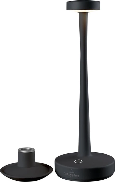 Villeroy & Boch Aarhus 97042 Akku-Tischleuchte schwarz