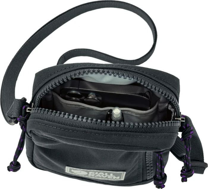 Fjällräven Vardag Pocket Small Umhängetasche coal black