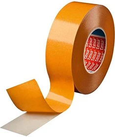 tesa tesafix 4970 doppelseitiges Klebeband weiß, 50mm/50m, 6 Stück