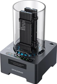 Graugear G-M2DK-CL-20G, M.2 NVMe Dockingstation mit Klon-Funktion, USB-C 3.2