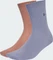 adidas Everyday Icons Crew Socken warm clay/silver violet, 2 Paare Vorschaubild