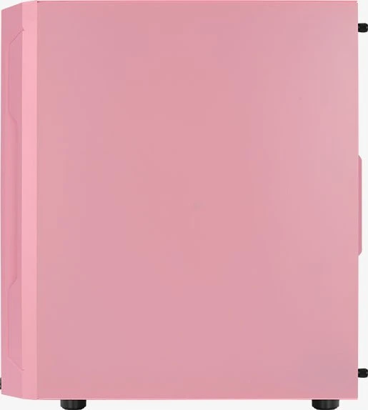 AeroCool Trinity Mini Pink, rosa, Lüfter LED RGB, Glasfenster