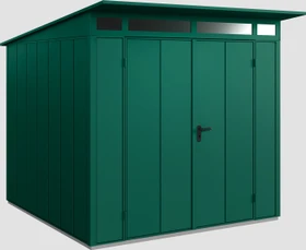 EcoStar Elegant Premiumline Typ 2 Gerätehaus moosgrün