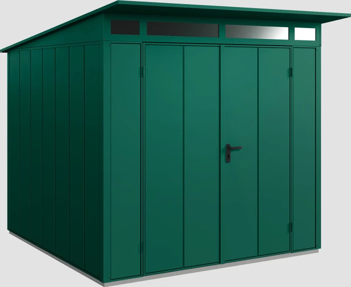 EcoStar Elegant Premiumline Typ 2 Gerätehaus moosgrün
