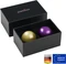 Perixx PERIPRO-303X2C 34mm für Perimice und Logitech M570, Ersatz-Trackball, 1x gelb, 1x violett, 2er-Set Vorschaubild
