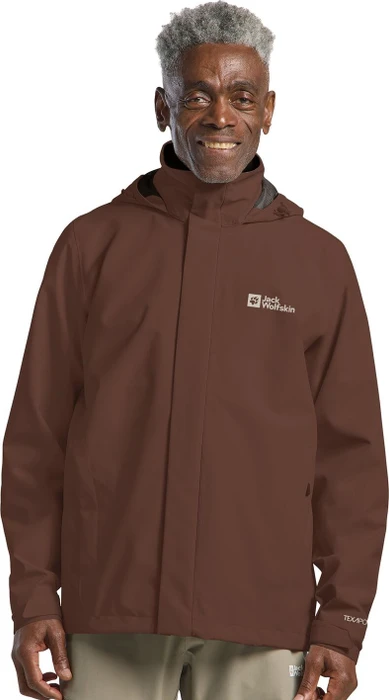 Jack Wolfskin Trailtime 2L Funktionsjacke hot choc (Herren)