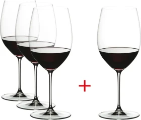 Riedel Veritas Cabernet/Merlotglas, 4 Stück