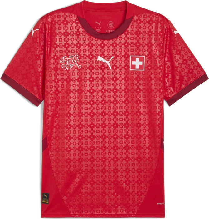 Puma UEFA EURO 2025 Schweiz Frauenteam Heimtrikot (Herren)