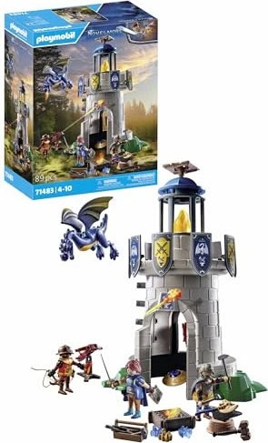 playmobil Novelmore Ritterturm mit Schmied und Drache