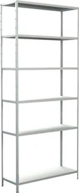 Schulte Lagertechnik PowerMAX Schwerlastregal 100x230x35cm weiß