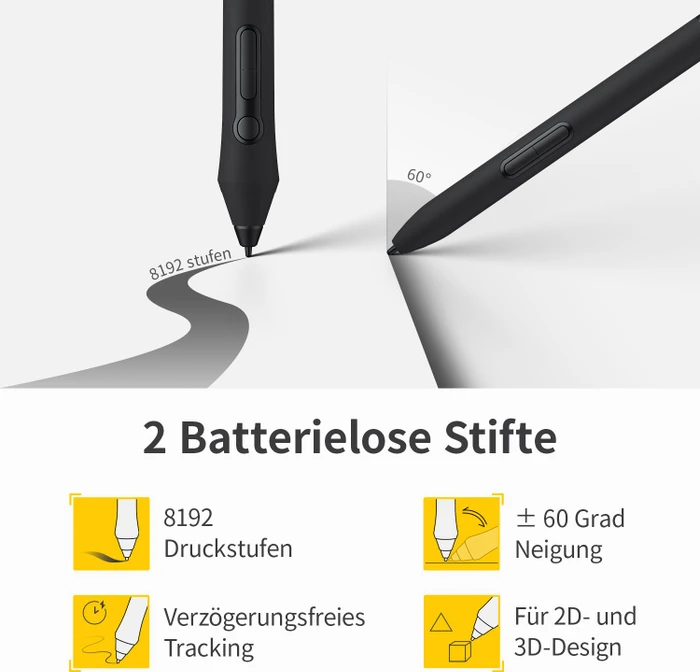 Xencelabs Pen Tablet Medium Bundle, schwarz