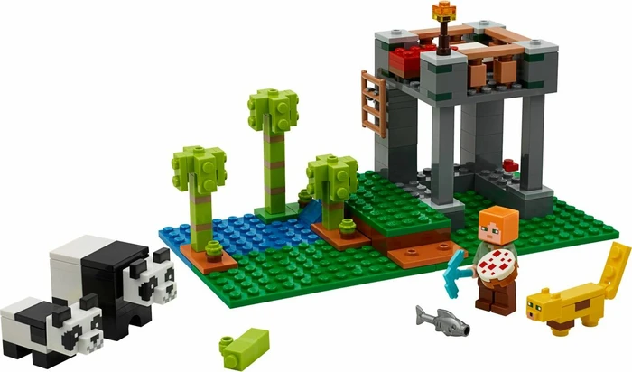 LEGO Minecraft - Der Panda-Kindergarten