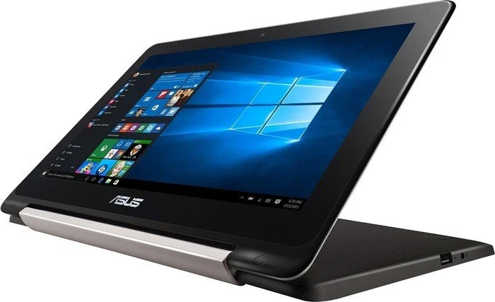 ASUS Transformer Book Flip TP200SA-FV0133T, silber, Pentium N3700, 2GB RAM, 32GB SSD, DE